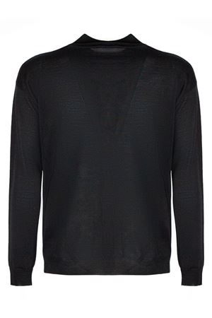 Black virgin wool cardigan MAURO GRIFONI | GV110003120003